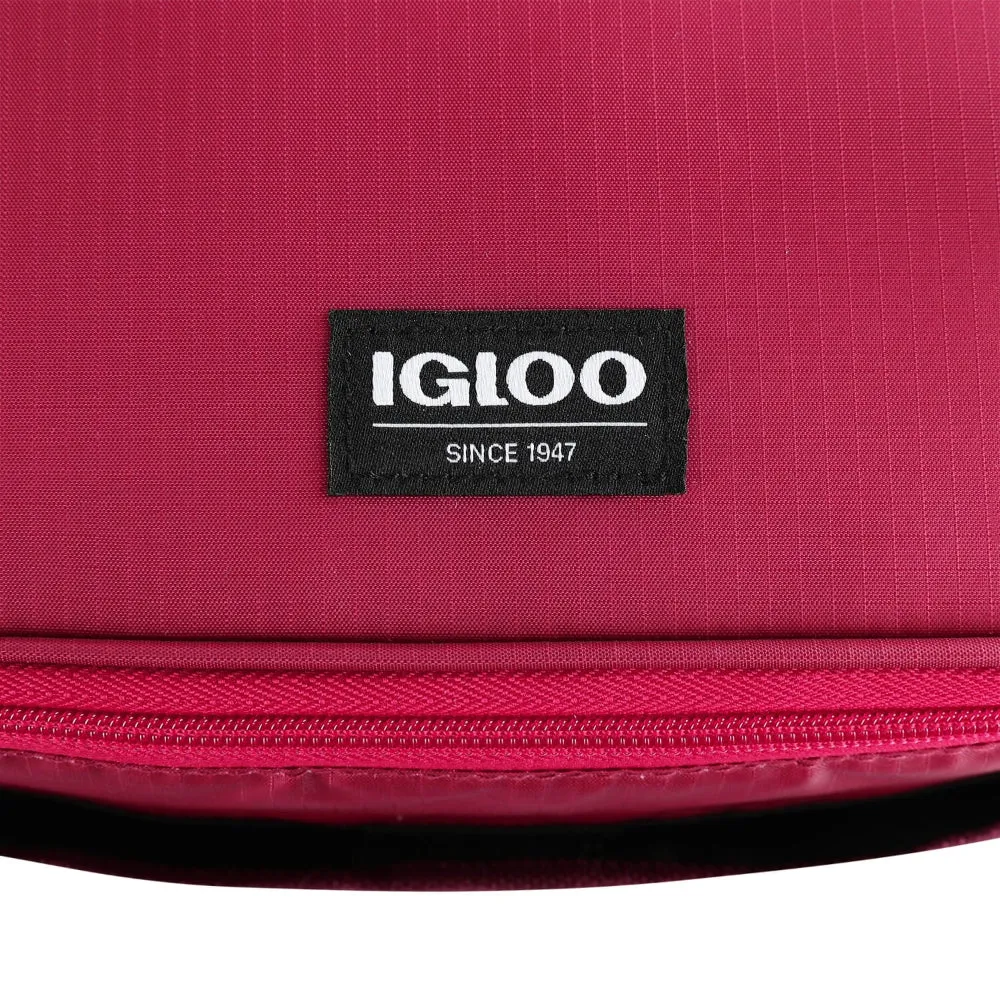 00066396-Igloo-Collapse & Cool 12 Cool Bag - Zinfandel / Scooter