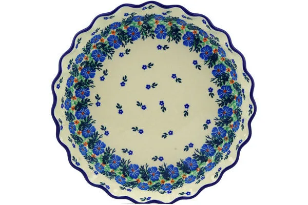 10" Fluted Pie Dish - Superb Theme