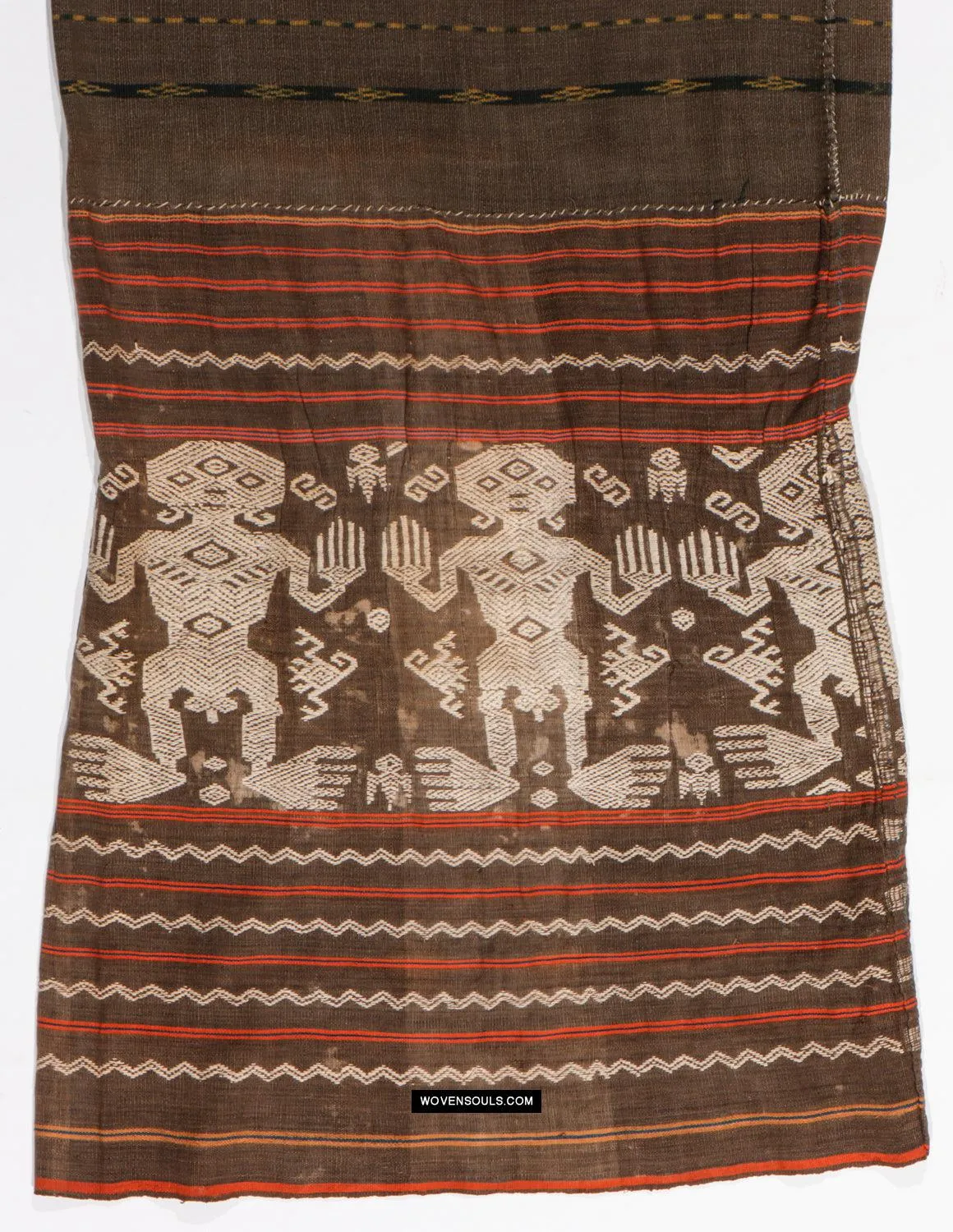 1816 SOLD Superb Old Sumba Ceremonial Woven Sarong