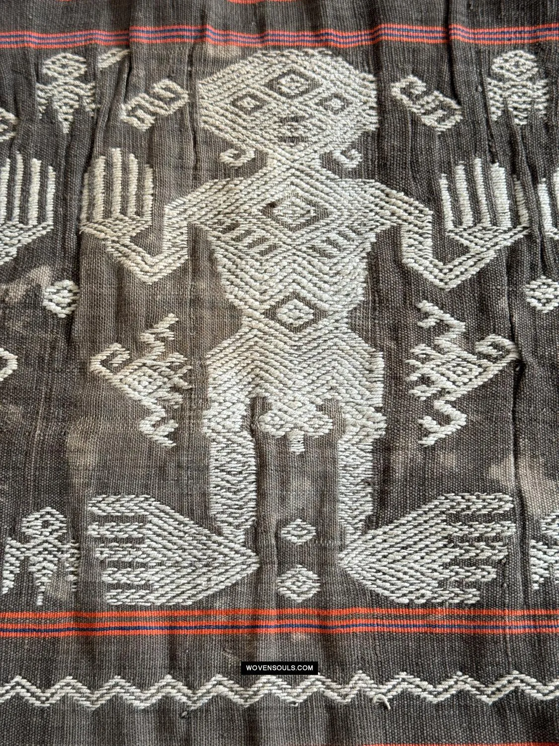 1816 SOLD Superb Old Sumba Ceremonial Woven Sarong