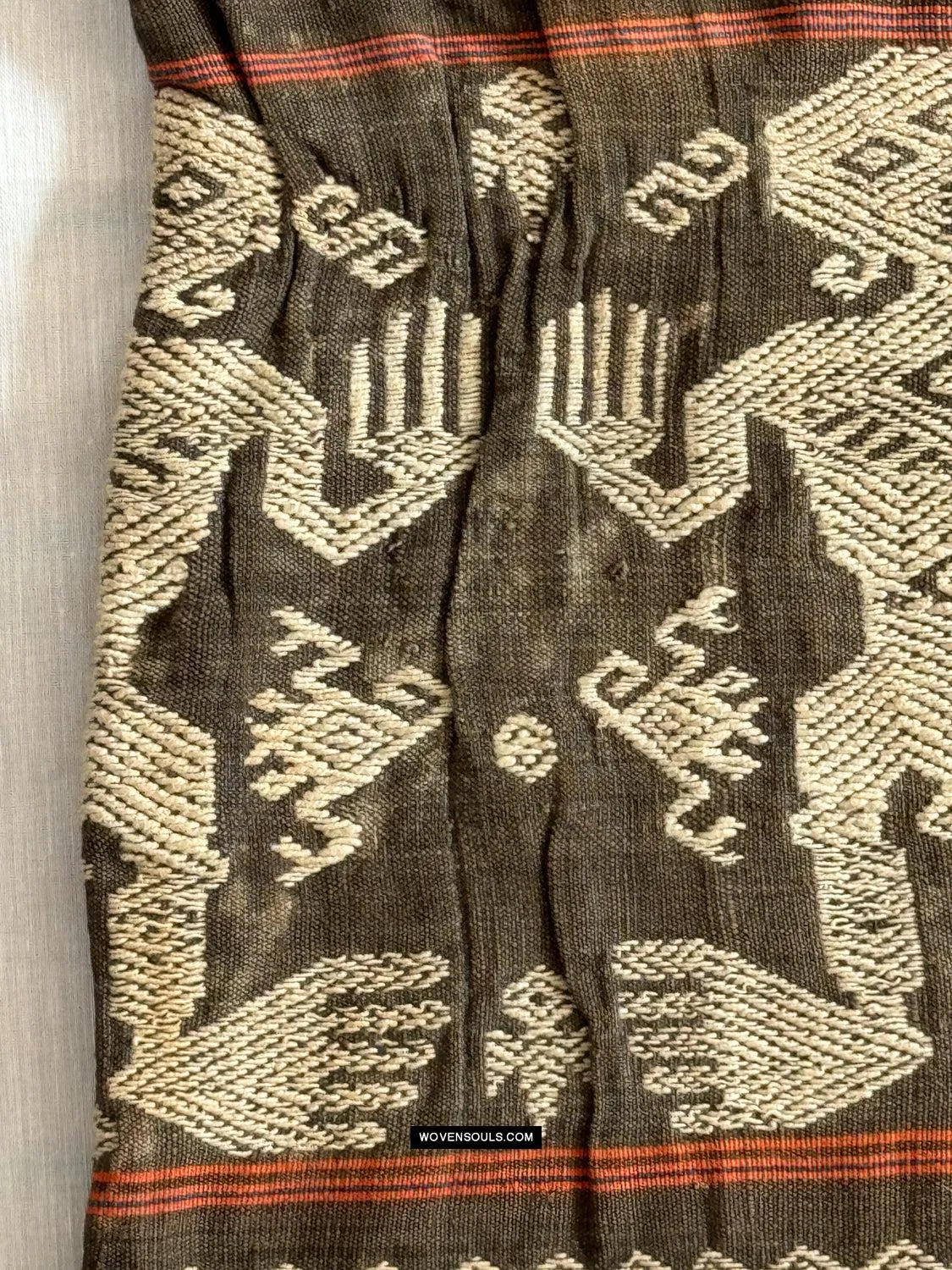 1816 SOLD Superb Old Sumba Ceremonial Woven Sarong