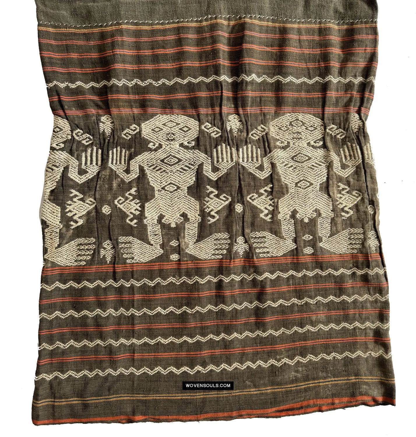 1816 SOLD Superb Old Sumba Ceremonial Woven Sarong