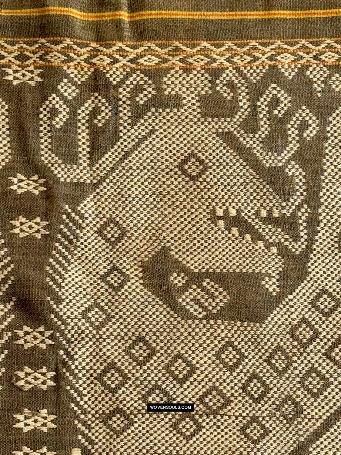 1817 SOLD Superb Old Sumba Ceremonial Woven Sarong