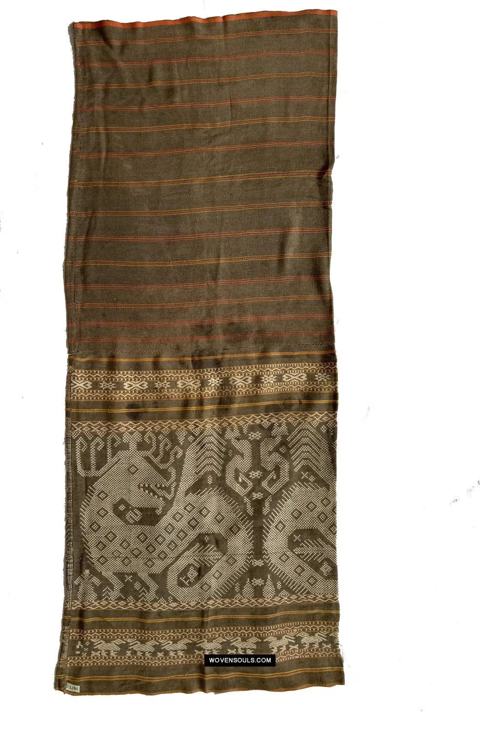 1817 SOLD Superb Old Sumba Ceremonial Woven Sarong