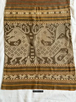 1817 SOLD Superb Old Sumba Ceremonial Woven Sarong