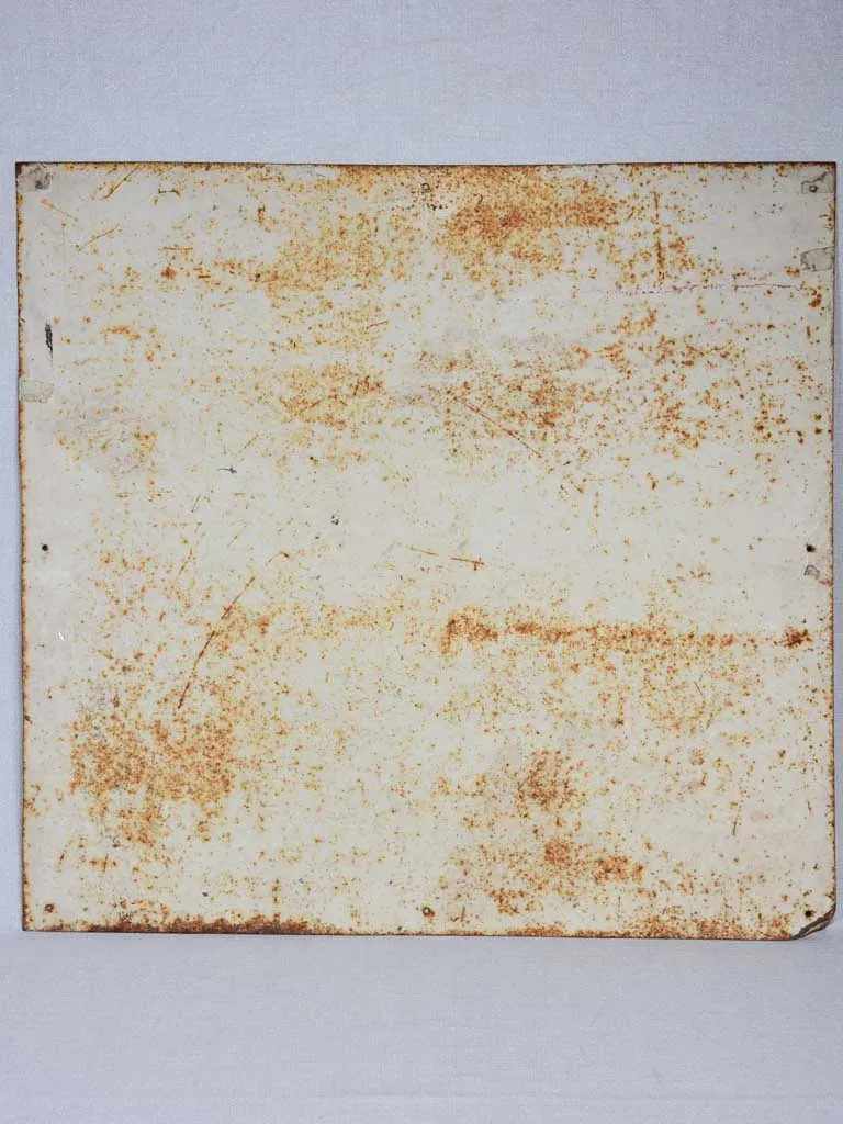 1970's hand painted sign - Vin de Cahors 26½" x 28"