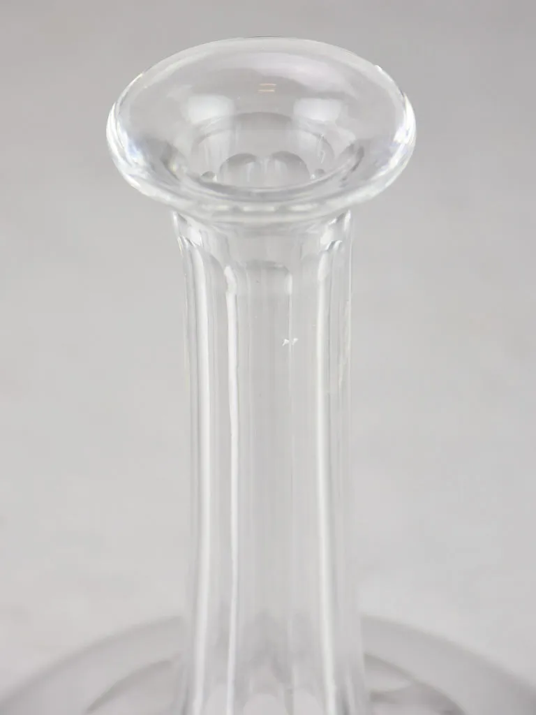 19th century French decanter 11¾"