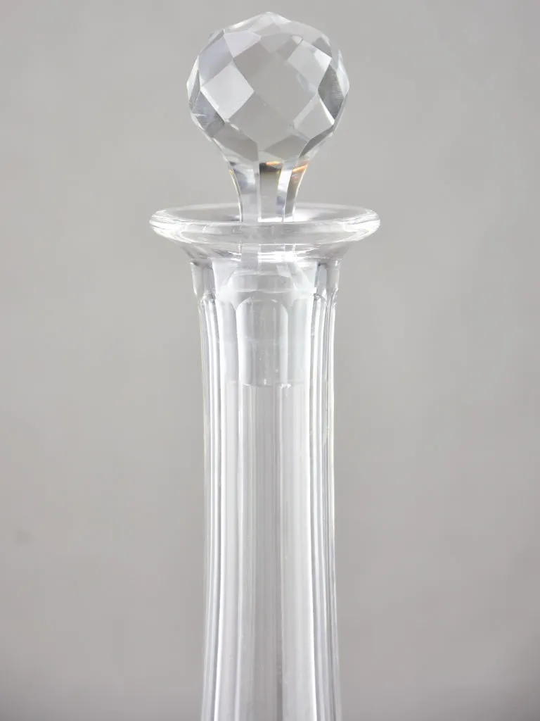 19th century French decanter 11¾"