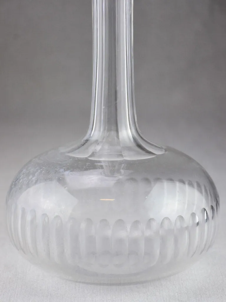 19th century French decanter 11¾"