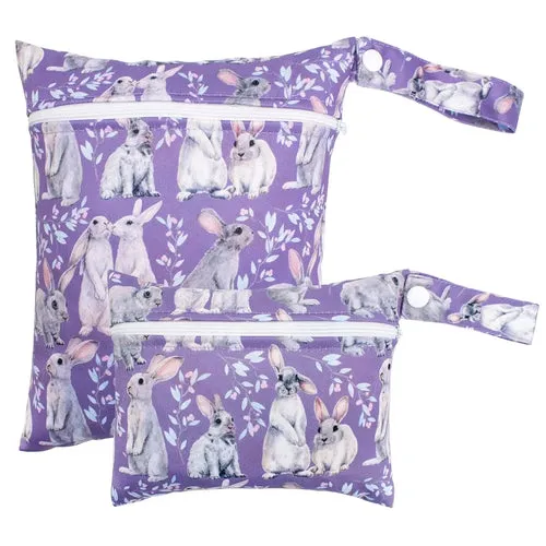 2pcs Set Smooth Zipper Pocket Multi-Scenario Use Can Be Hung