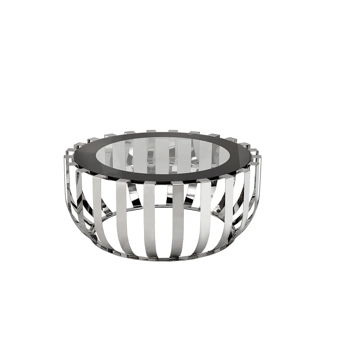 3 PC Modern Glass Coffee Table Set- Model Noble