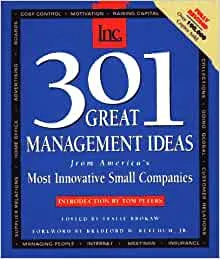 301 Great Management Ideas From Americas Most Innovative Small Companies