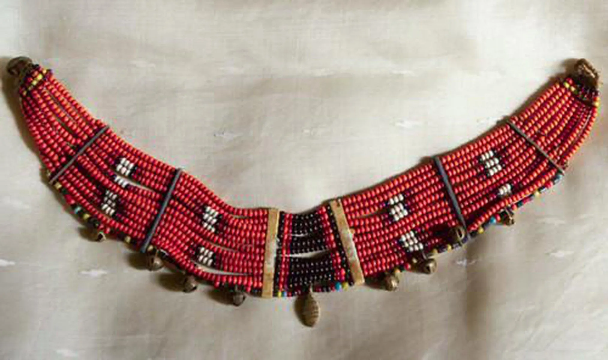 371 SOLD Old Heirloom Naga Beads