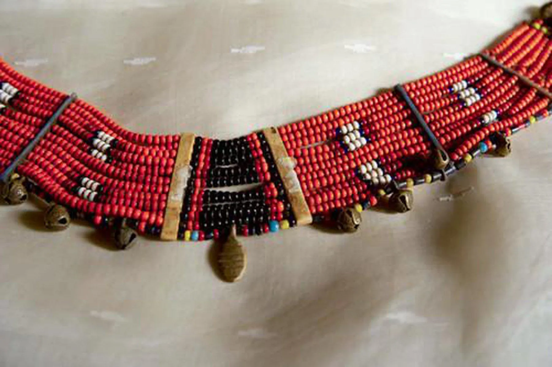 371 SOLD Old Heirloom Naga Beads