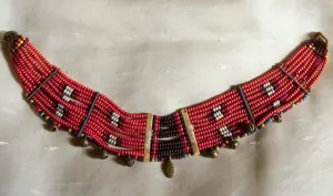 371 SOLD Old Heirloom Naga Beads