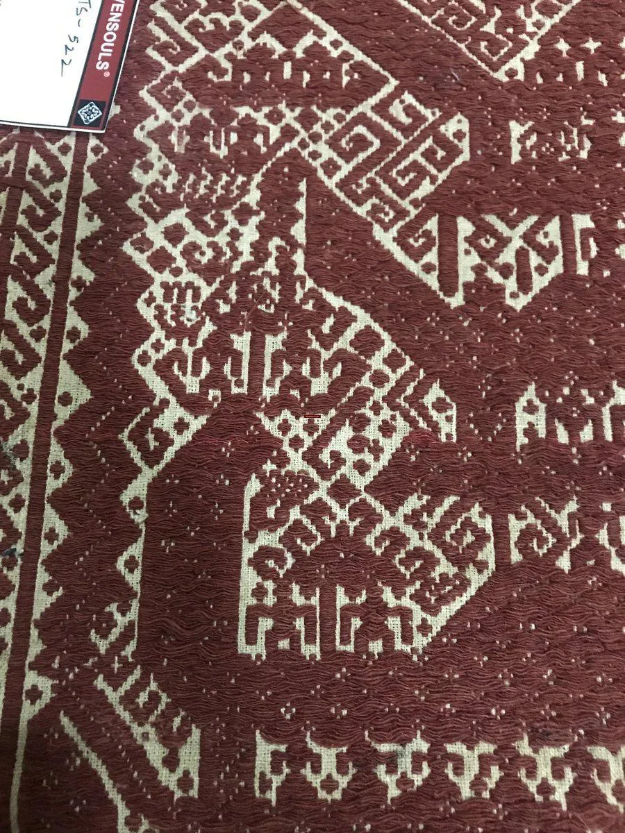 522 Old Tampan Ship Cloth with Superb Drawing