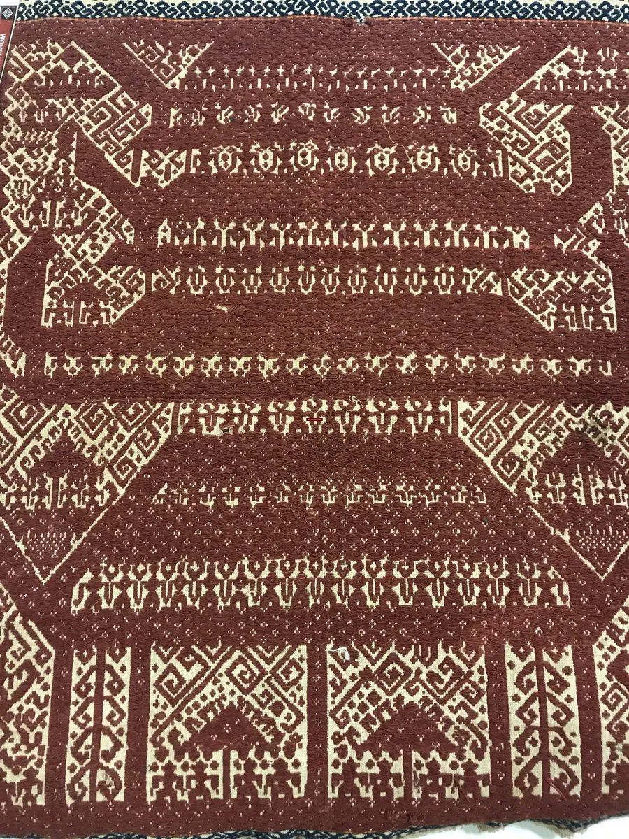 522 Old Tampan Ship Cloth with Superb Drawing