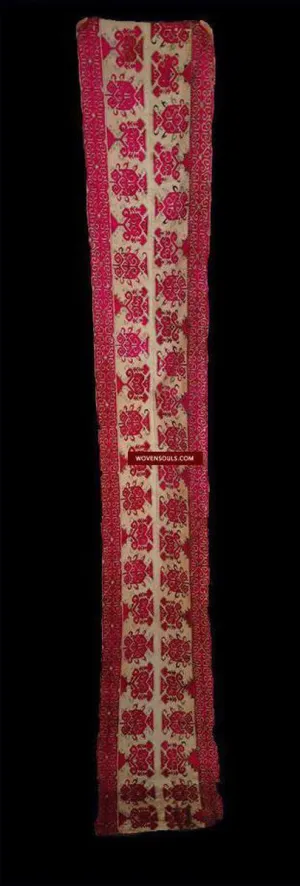 773 Superb Swat Valley Embroidered Shawl / Stole