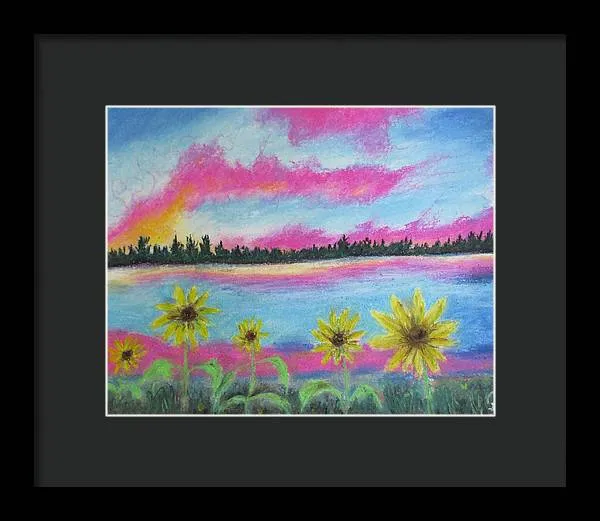 A Flower Fantasy - Framed Print