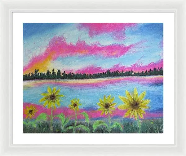 A Flower Fantasy - Framed Print