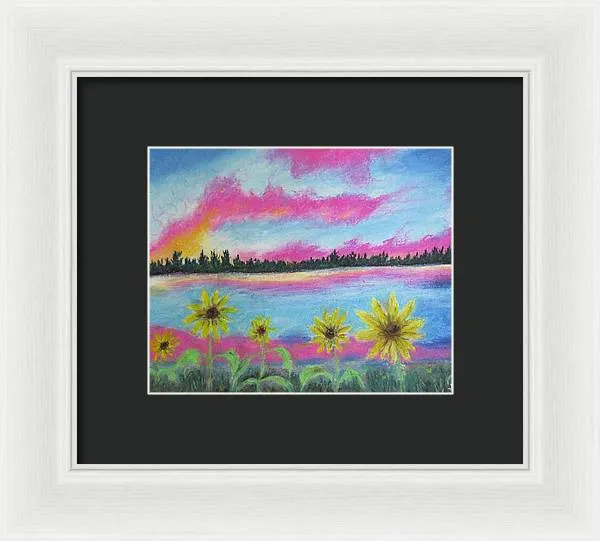 A Flower Fantasy - Framed Print