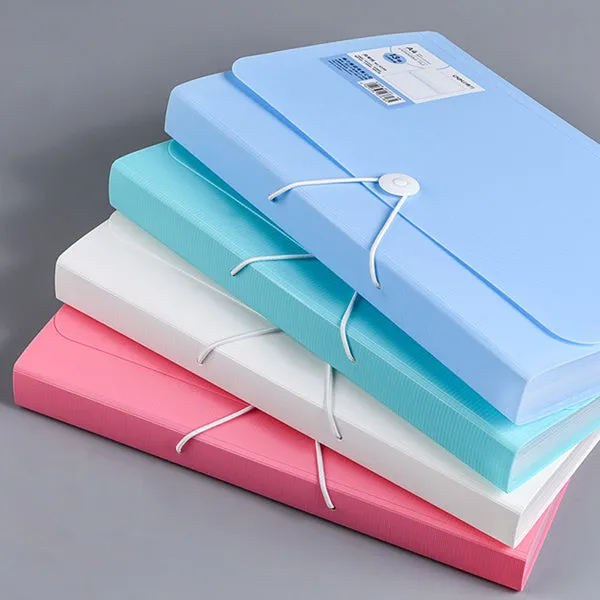 Accordion Expanding File Folder Organizer A4 Size with 13 pockets