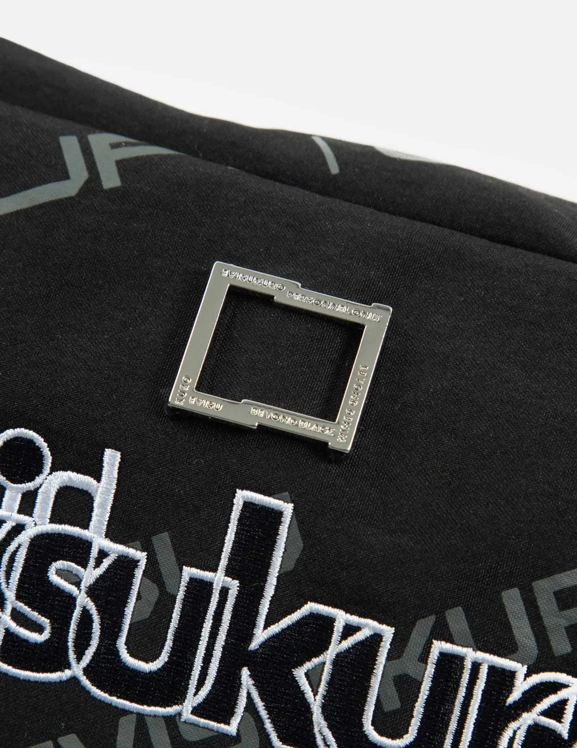 Allover Logo Print Waist Bag
