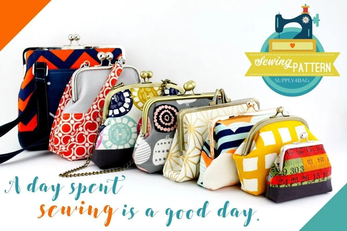 Ally Clutch Bag Making Tutorial & PDF Pattern