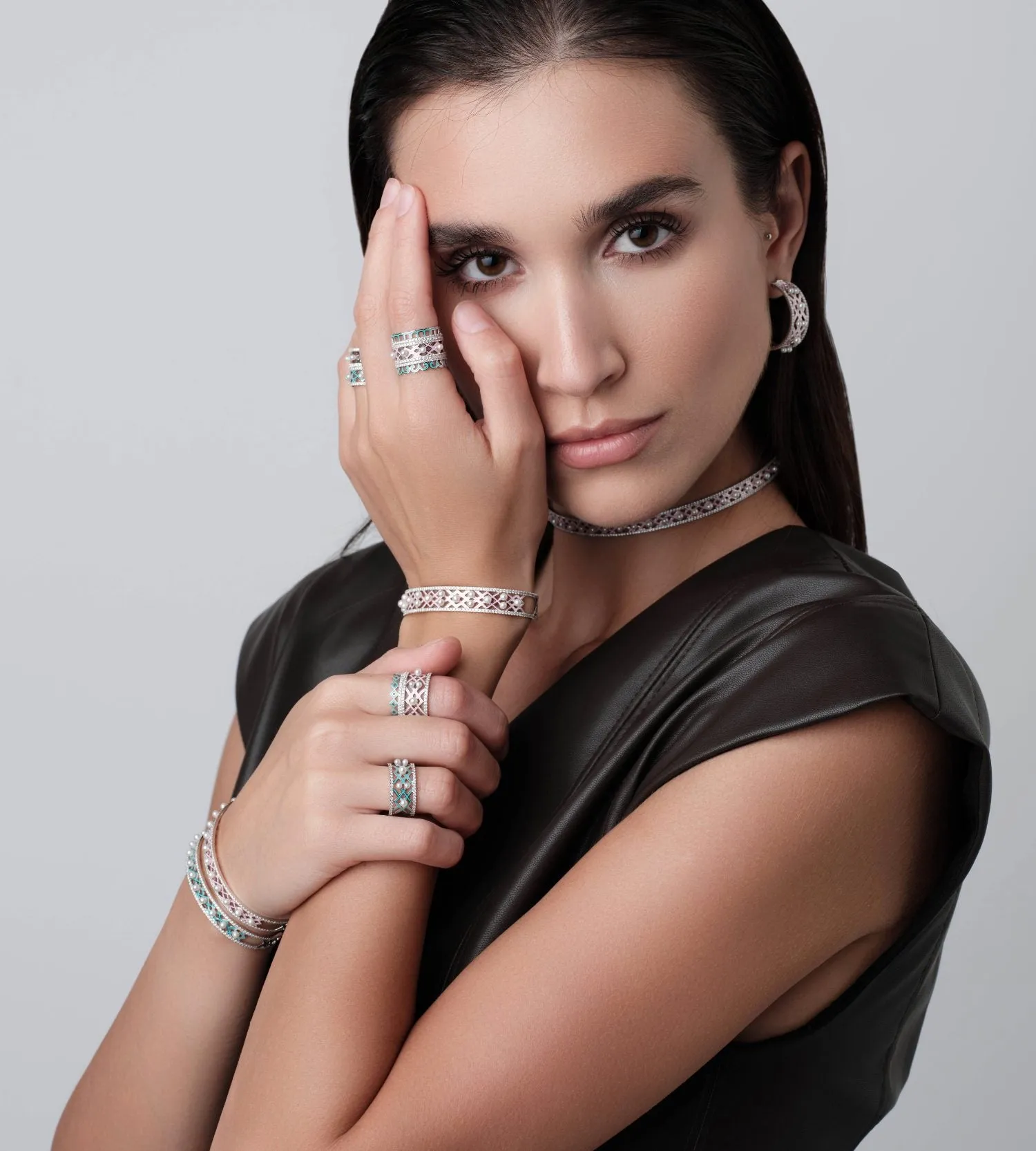 Alma Aqua Maqta Ring