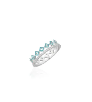 Alma Aqua Maqta Ring