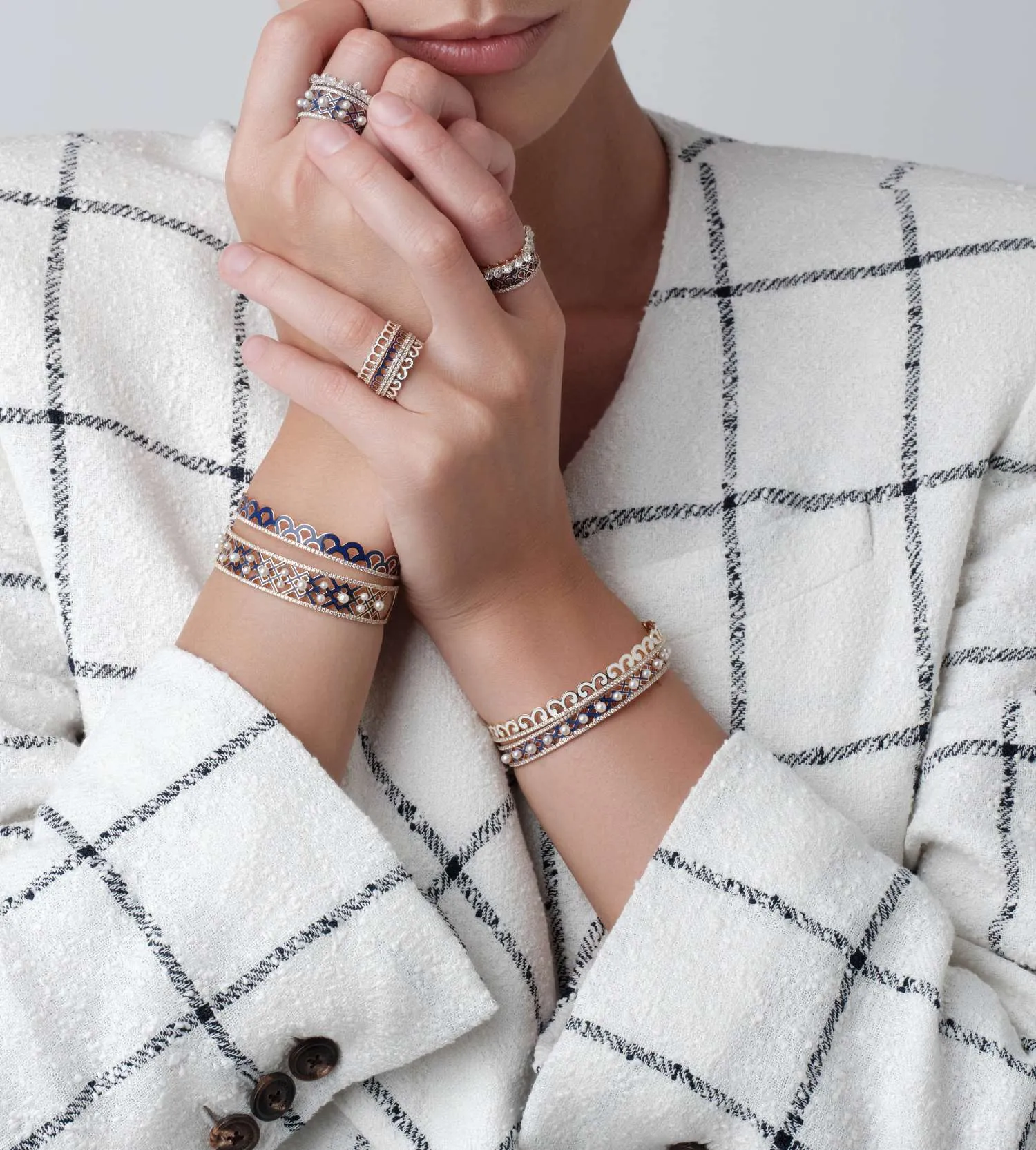 Alma Ivory Arch Ring