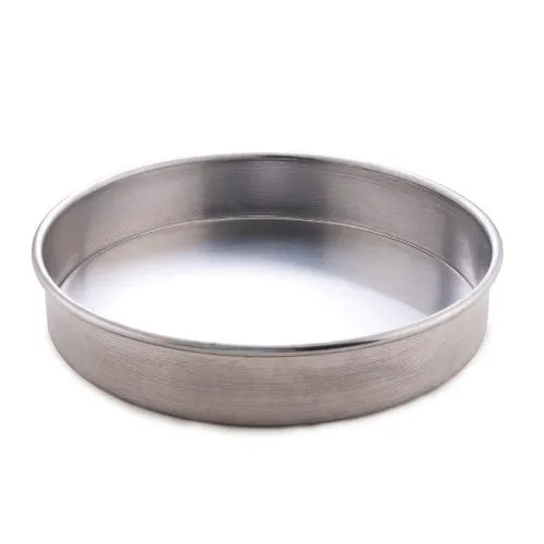 American Metalcraft A80062 6" x 2" Straight Sided Aluminum Pizza Pan