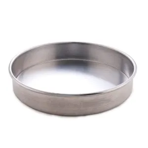 American Metalcraft A80062 6" x 2" Straight Sided Aluminum Pizza Pan