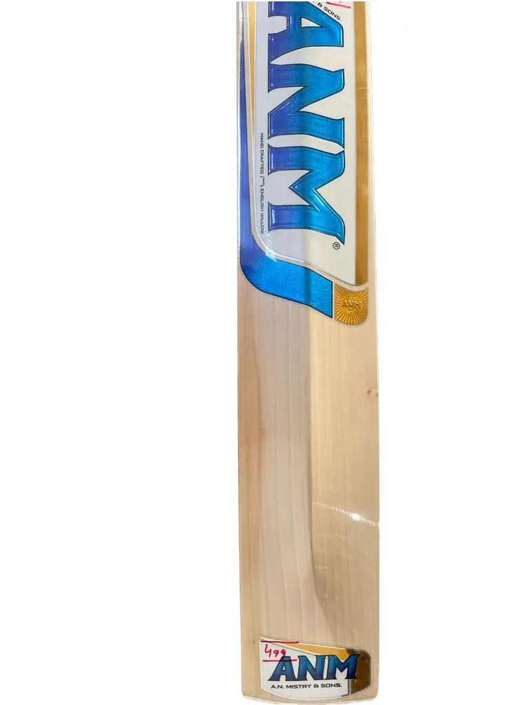 ANM Signature Edition Top Grade 1 English Willow Cricket Bat (Leather Ball)