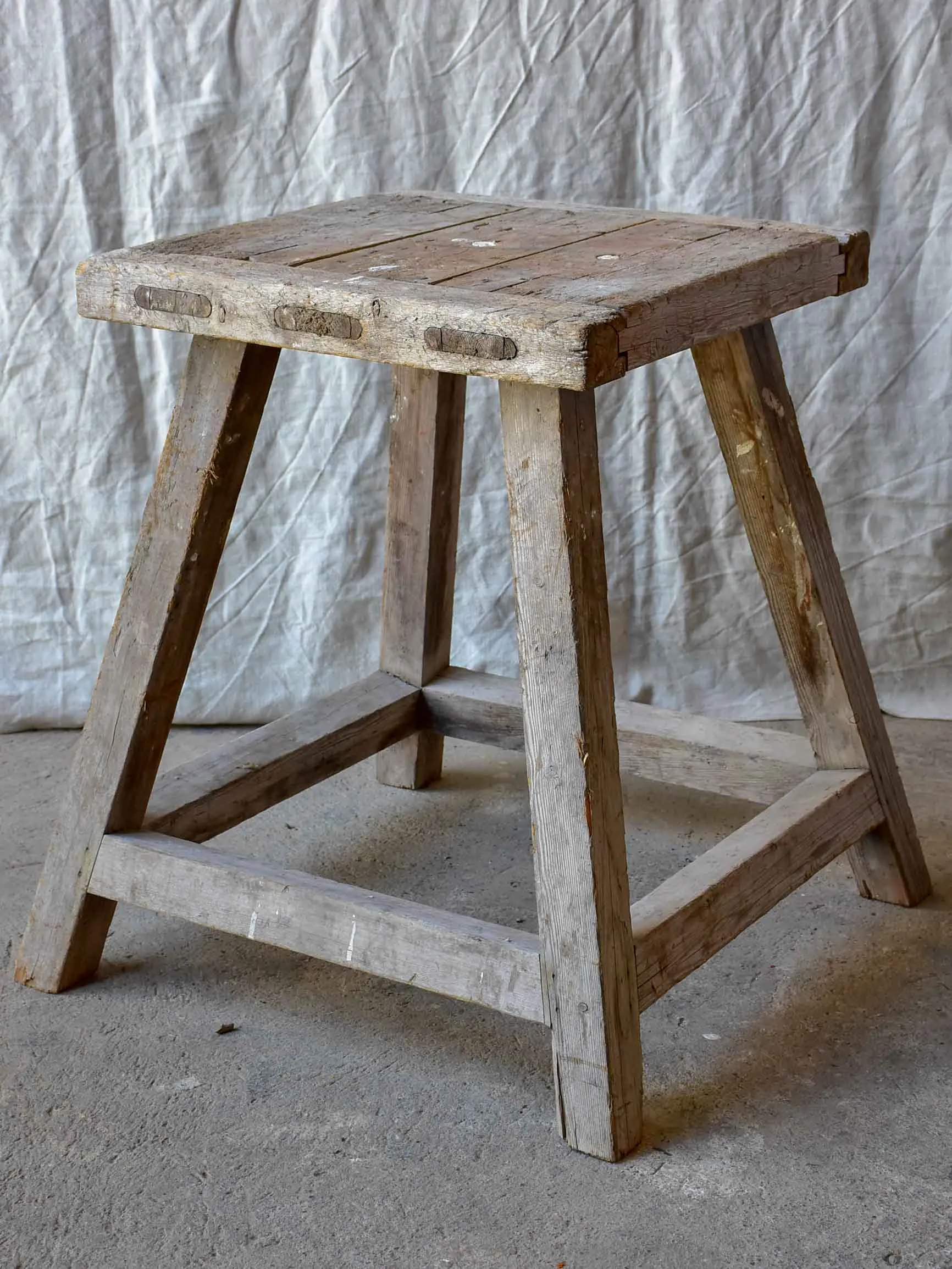 Antique French sculptor's table