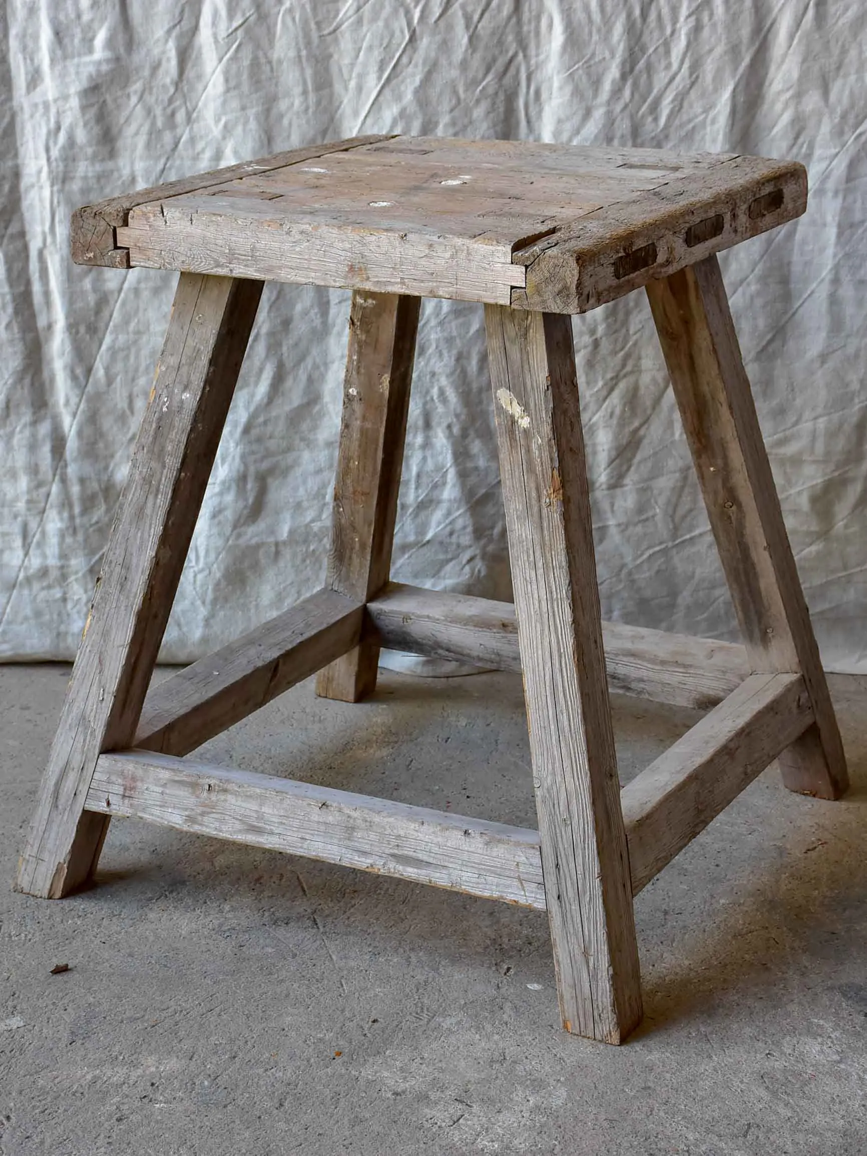 Antique French sculptor's table