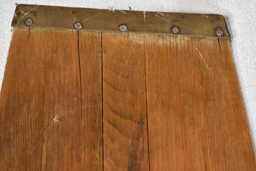 Antique French wooden paddle 81½"