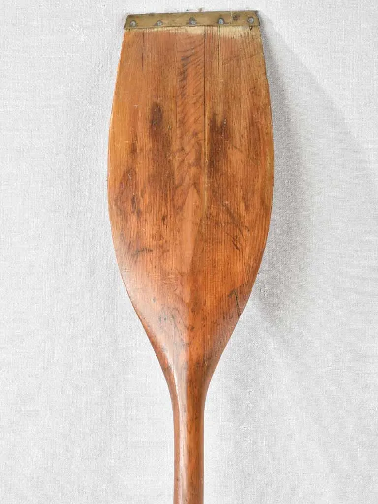 Antique French wooden paddle 81½"