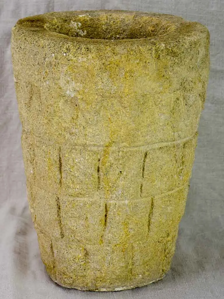 Antique stone pot 11¾"