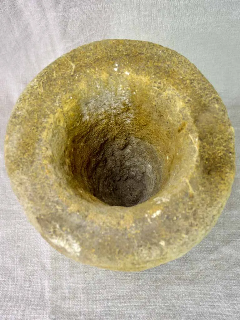 Antique stone pot 11¾"