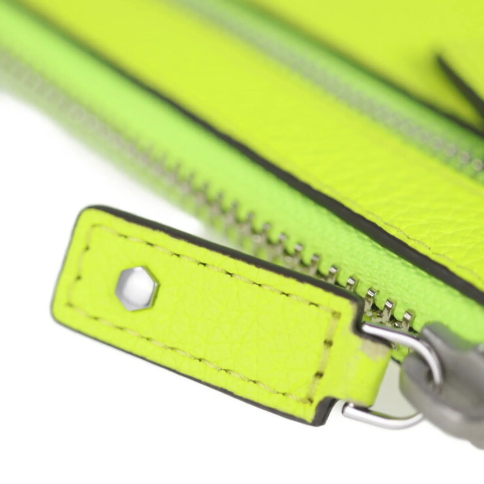 Anya Hindmarch Yellow Pony-Style Calfskin Bag