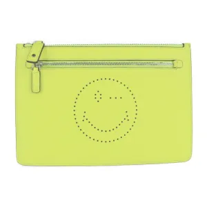 Anya Hindmarch Yellow Pony-Style Calfskin Bag