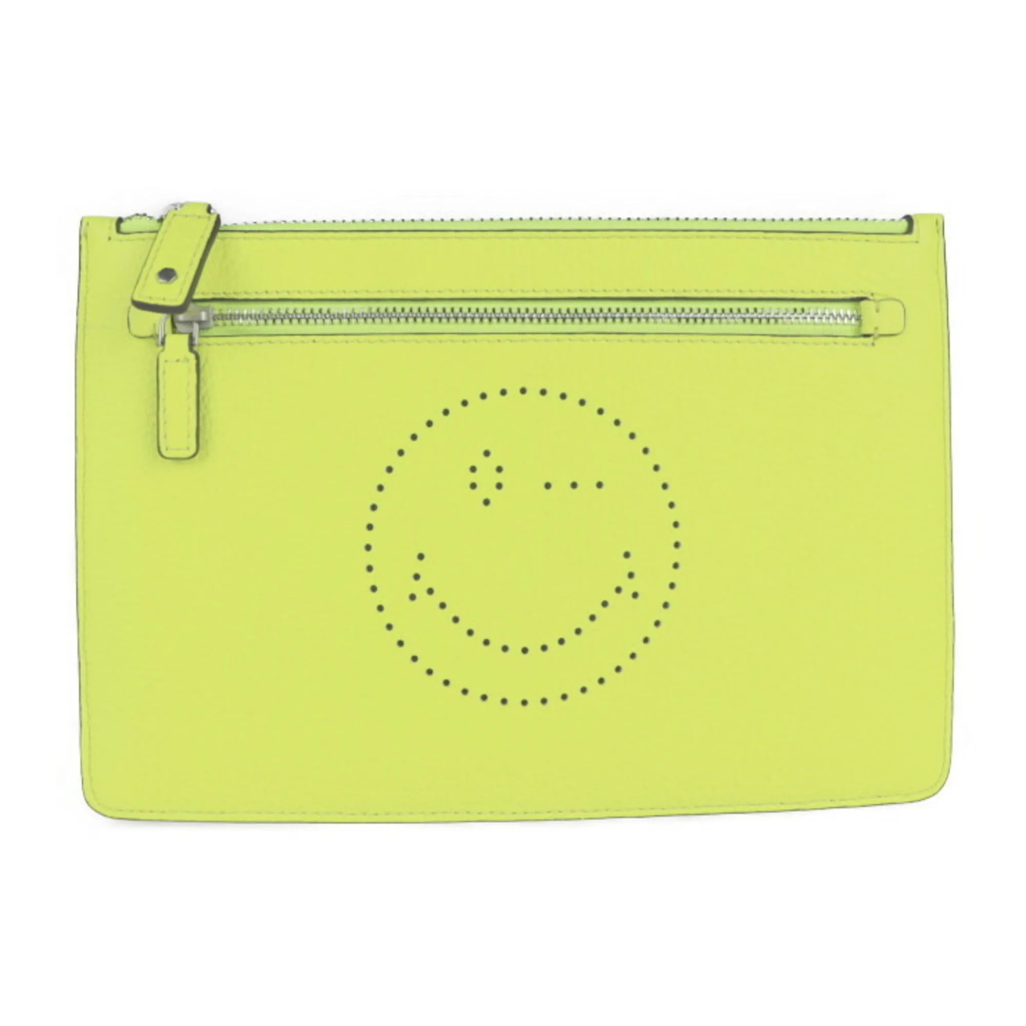 Anya Hindmarch Yellow Pony-Style Calfskin Bag