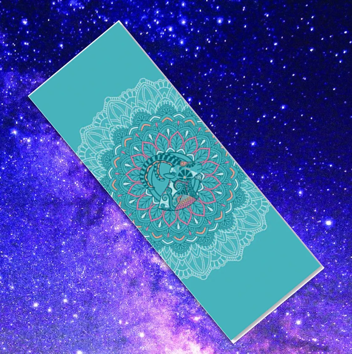 Aquarius: Yoga Mat for Zodiac Lovers. Personalized Sun Sign Pilates mat. Extra thick, Non Slip. WickedYo.