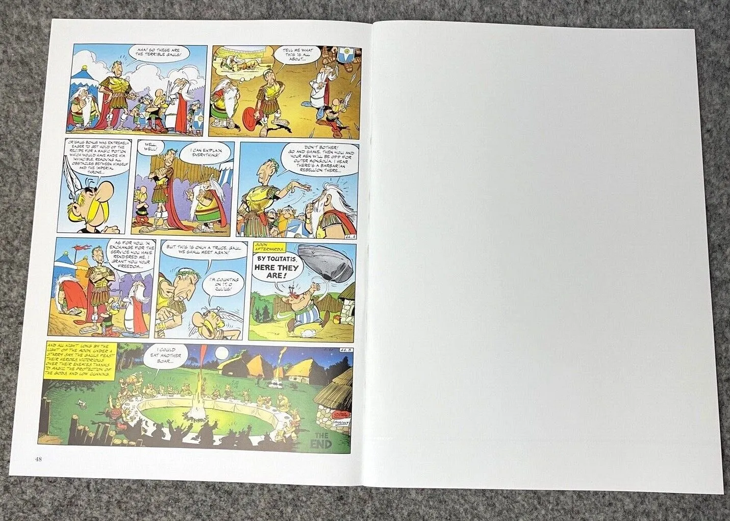 Asterix The Gaul - 2000s Orion/Sphere UK Edition Paperback Book EO Uderzo