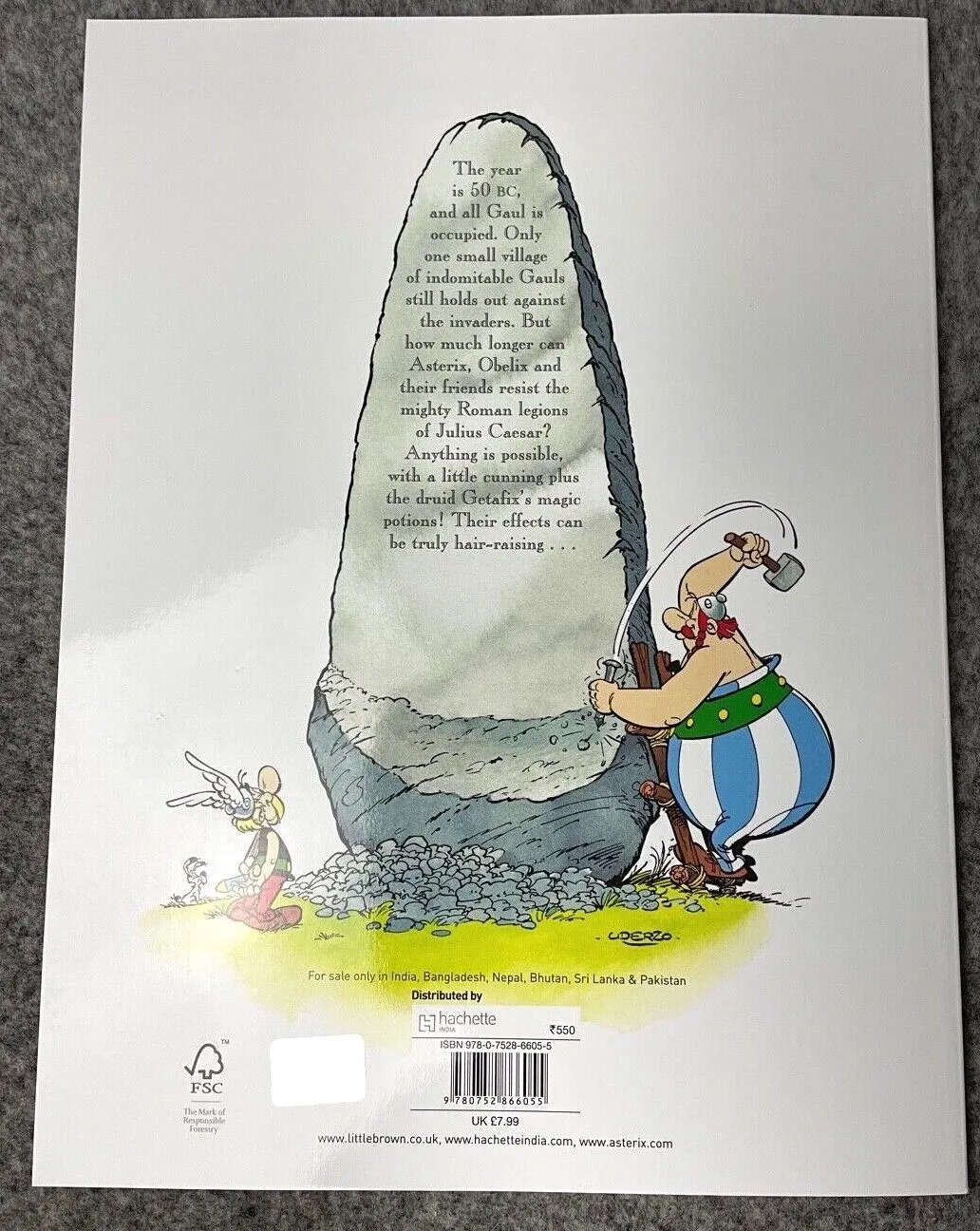 Asterix The Gaul - 2000s Orion/Sphere UK Edition Paperback Book EO Uderzo