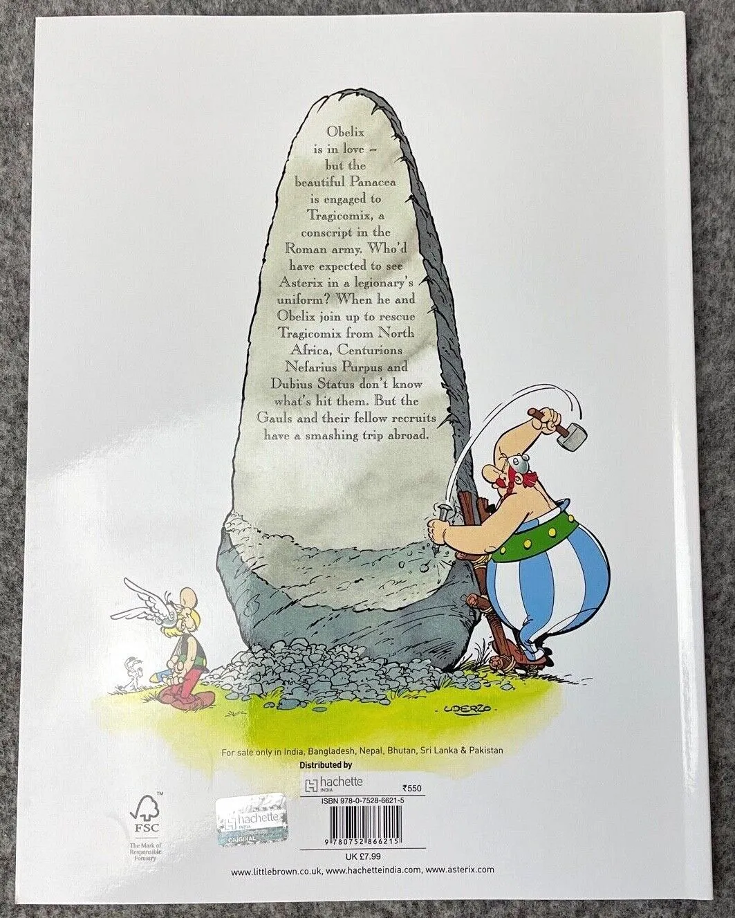 Asterix The Legionary - 2000s Orion/Sphere UK Edition Paperback Book EO Uderzo