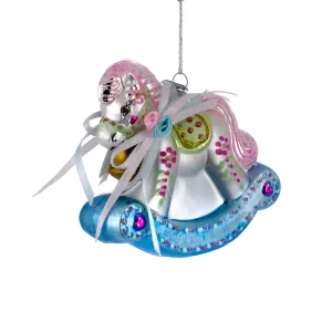 Baby's 1st Christmas Rocking Horse Ornament