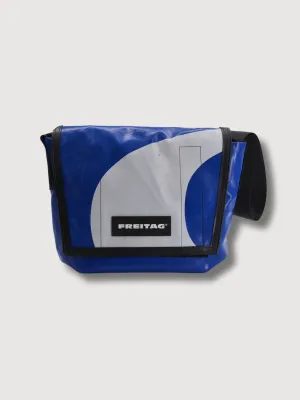 Bag F11 Lassie Electric Blue In Used Truck Tarps | Freitag