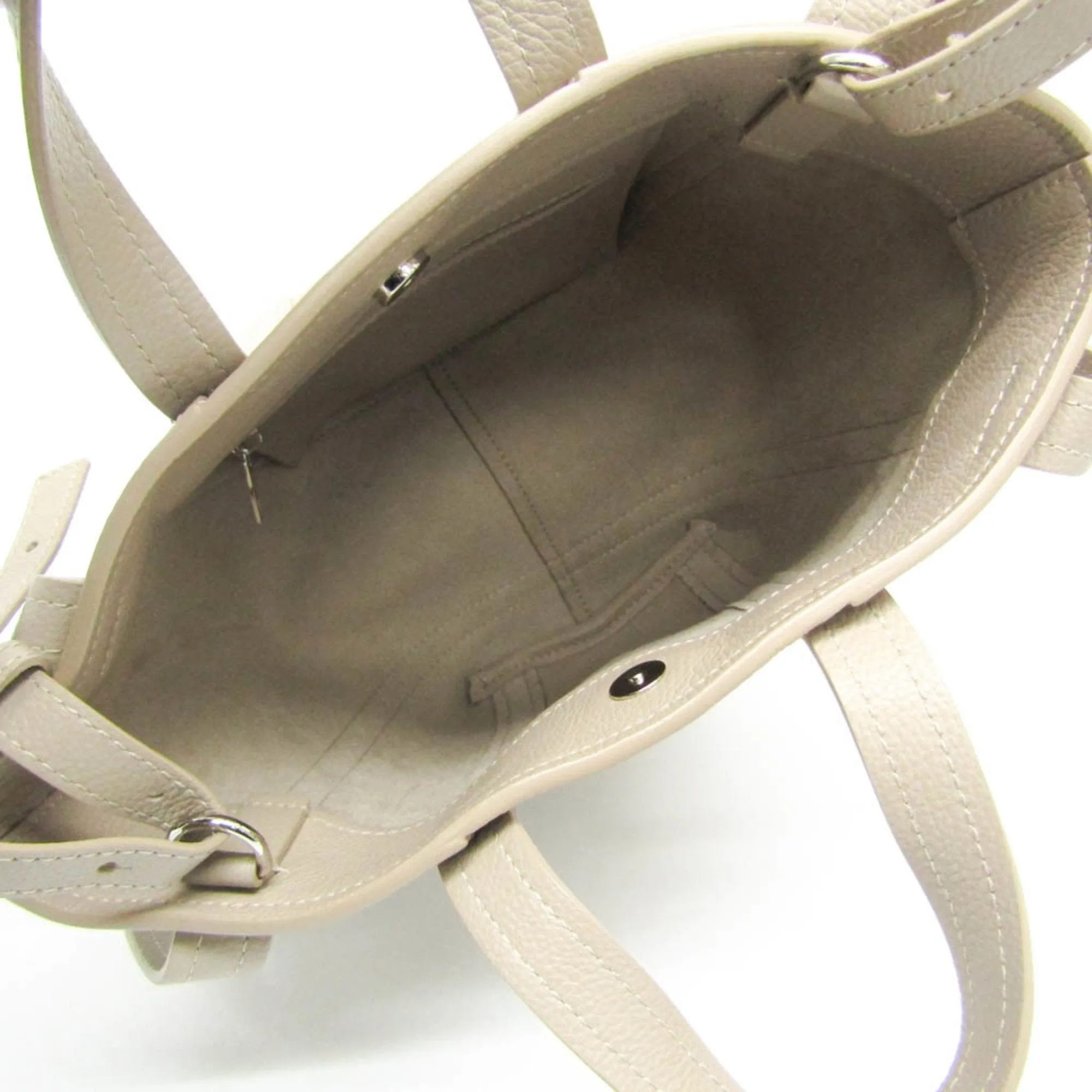 Balenciaga Beige Pony-Style Calfskin Bag